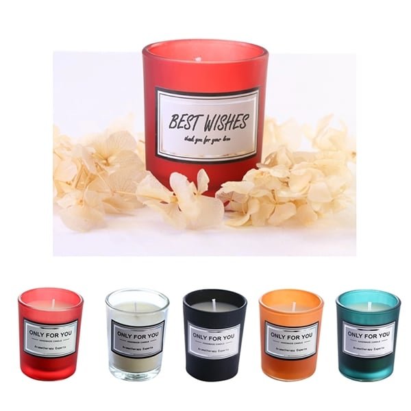 Glass Tin Scented Candle - Image 2