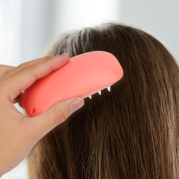 Multi-colored Silicone Washing Scalp Brush - 图片 2