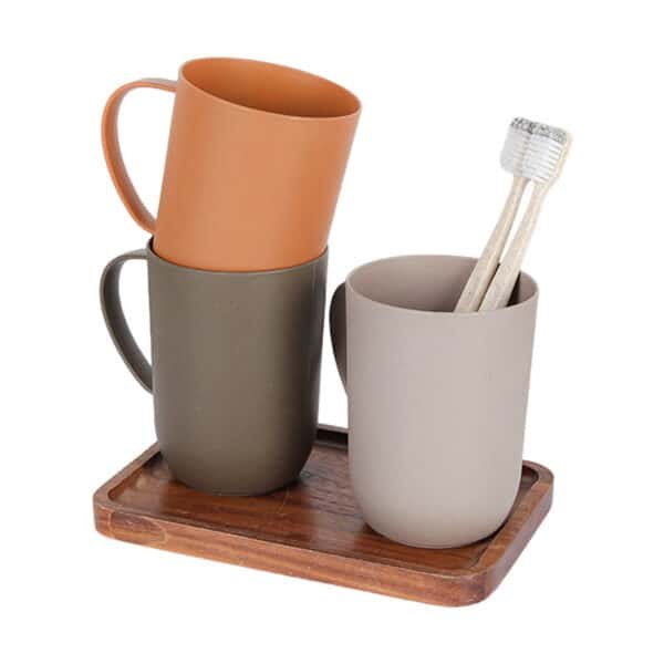 Household Mouthwash Cup with Handle 16OZ - 图片 2