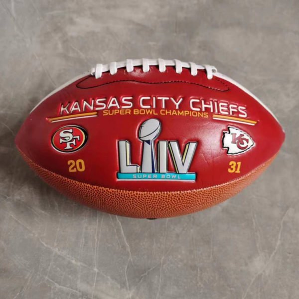 Red & White Tone TPU Football 6.7 Inches - 图片 2