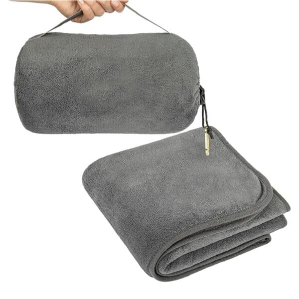 Portable Carrying Handle Travel Blanket - 图片 2