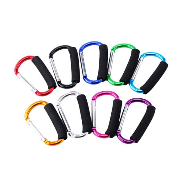 Dshaped Buckle Aluminum Carabiners - 图片 2