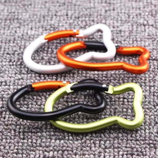 Fish-shaped Aluminum Alloy Carabiner - 图片 2