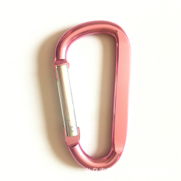 D Shaped Aluminum Carabiner - 图片 2
