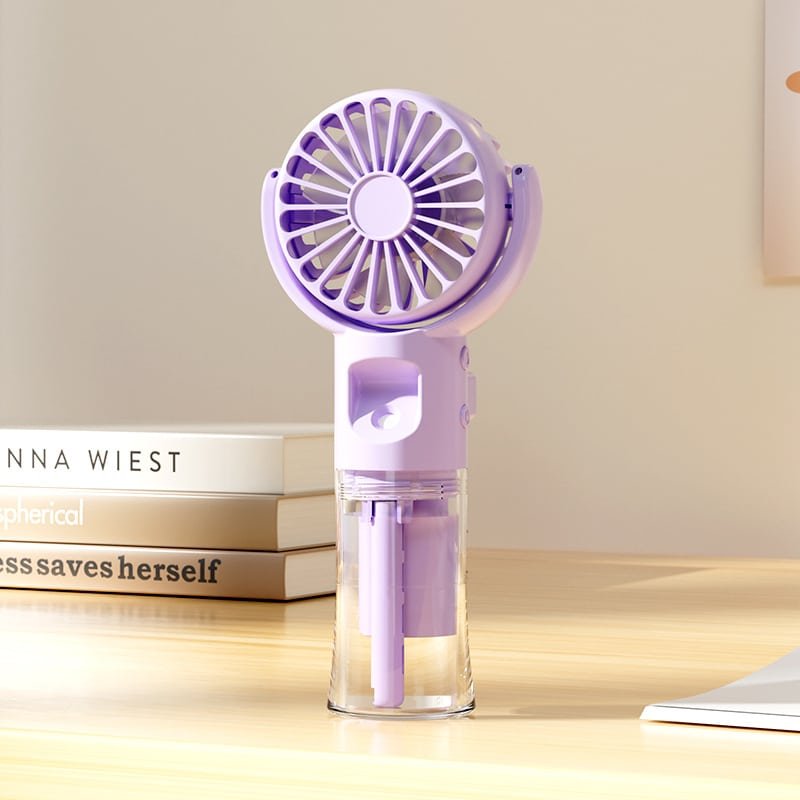 Spray Humidifier Handheld Fan - Image 2