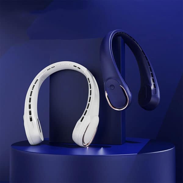 USB Rechargeable Neck Fan - Image 2