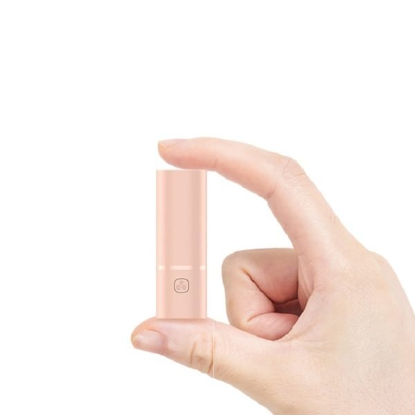 USB Rechargeable Handheld Lipstick Fan - Image 2