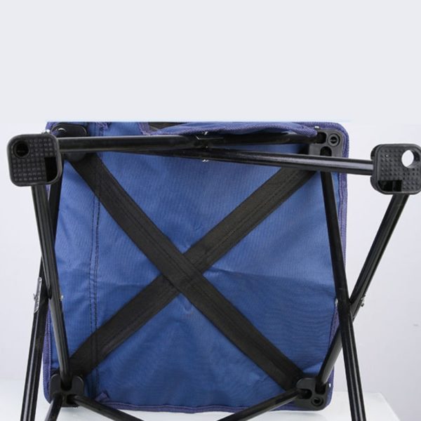 Leaf Pattern Outdoor Sports Folding Chair With Carrying Bag - 图片 2