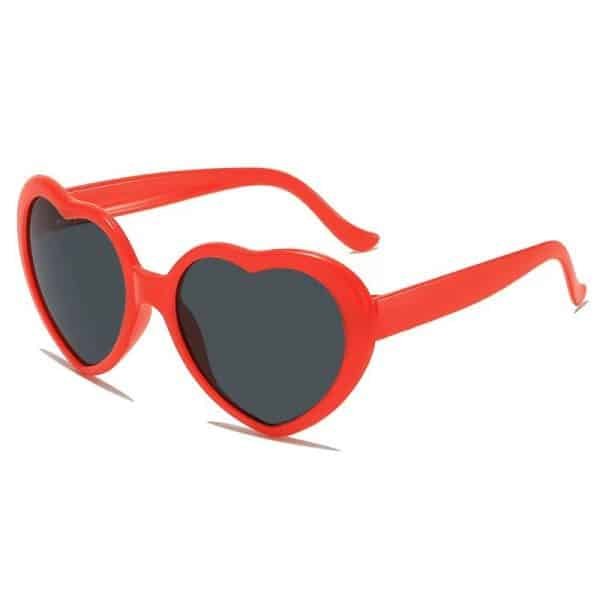 Heart Shape PC Sunglasses - 图片 2