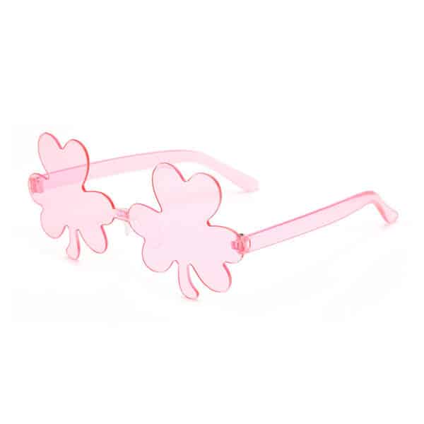 Flower Shaped Frameless Sunglasses - 图片 2