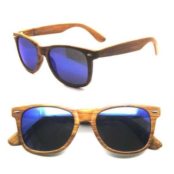Customized Wood Grain Sunglasses - 图片 2