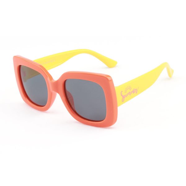 Rubber Flexible Kids Polarized Sunglasses - 图片 2