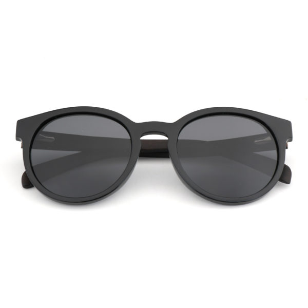 RounSunglassesood Frame - 图片 2