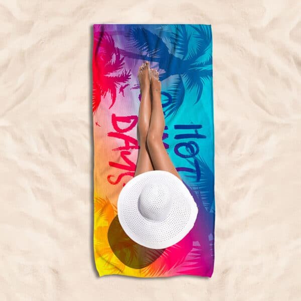 Double-Sided Microfiber Beach Towel - 图片 2