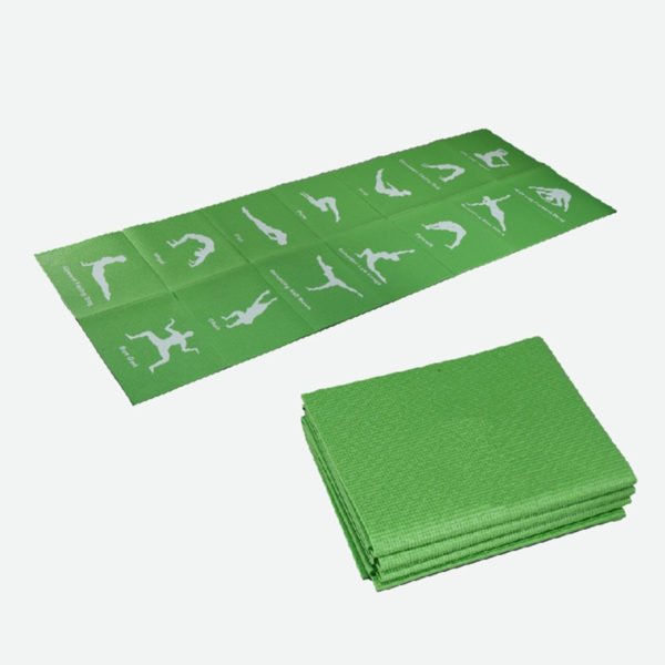 Foldable Thick PVC Yoga Mat - 图片 2