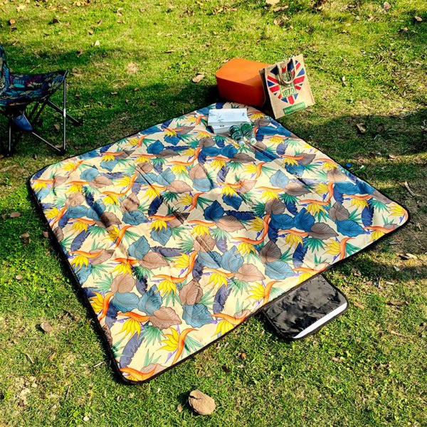 Full Color Imprint Portable Picnic Blanket - 图片 2
