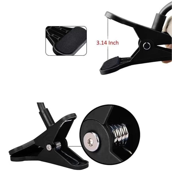 Flexible Table Phone Holder Bed Mount Clip Bracket - 图片 2
