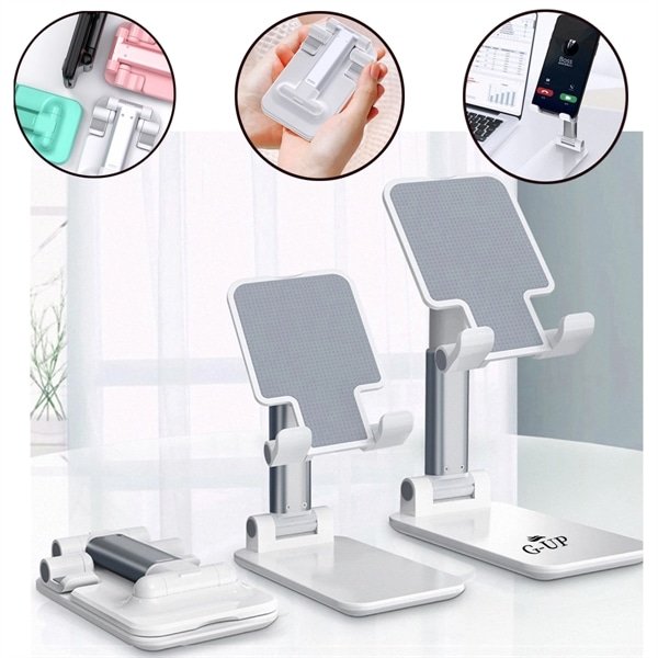 Portable Folding Metal Mobile Phone Stand - 图片 2