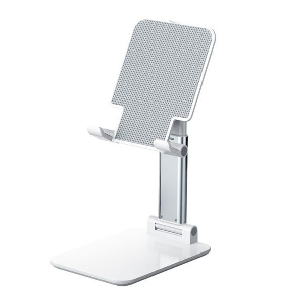 Multicolor Metal Retractable Foldable Phone Stand Holder With Non-slip Pad - 图片 2