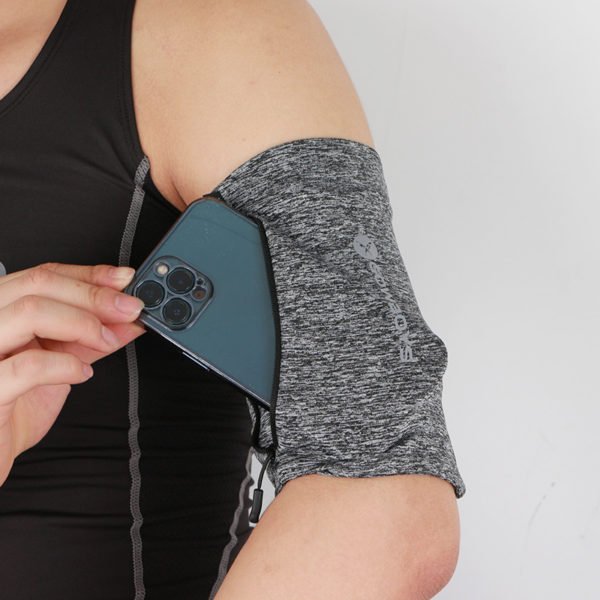 Stretch Ice Silk Phone Armband for Sports - 图片 2