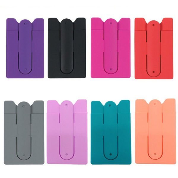 Silicone Phone Stand with Card Holder - 图片 2