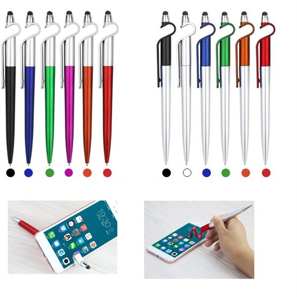Stylus Ballpoint Pen with Phone Stand - 图片 2