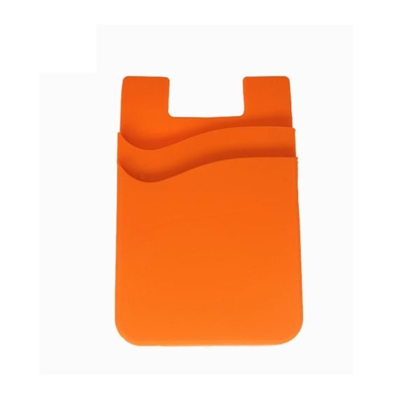 Dual Pockets Silicone Cell Phone Wallet - 图片 2