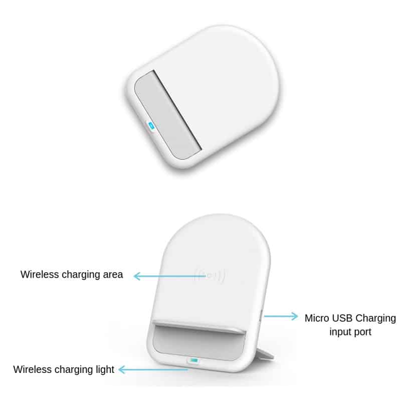 Folding Wireless Charger with Cell Phone Holder - 图片 2