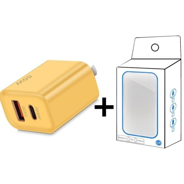 Super Fast Charging 55W Fully Compatible USB+PD Charger - 图片 2