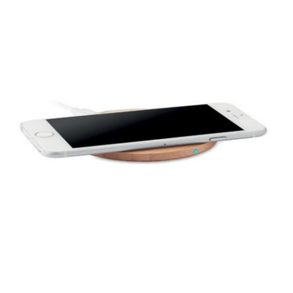 Full Color-Wooden Wireless Charger - 图片 2