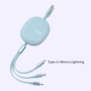 ABS Charging Cable 3in1 With Custom LED Luminous Logo - 图片 2