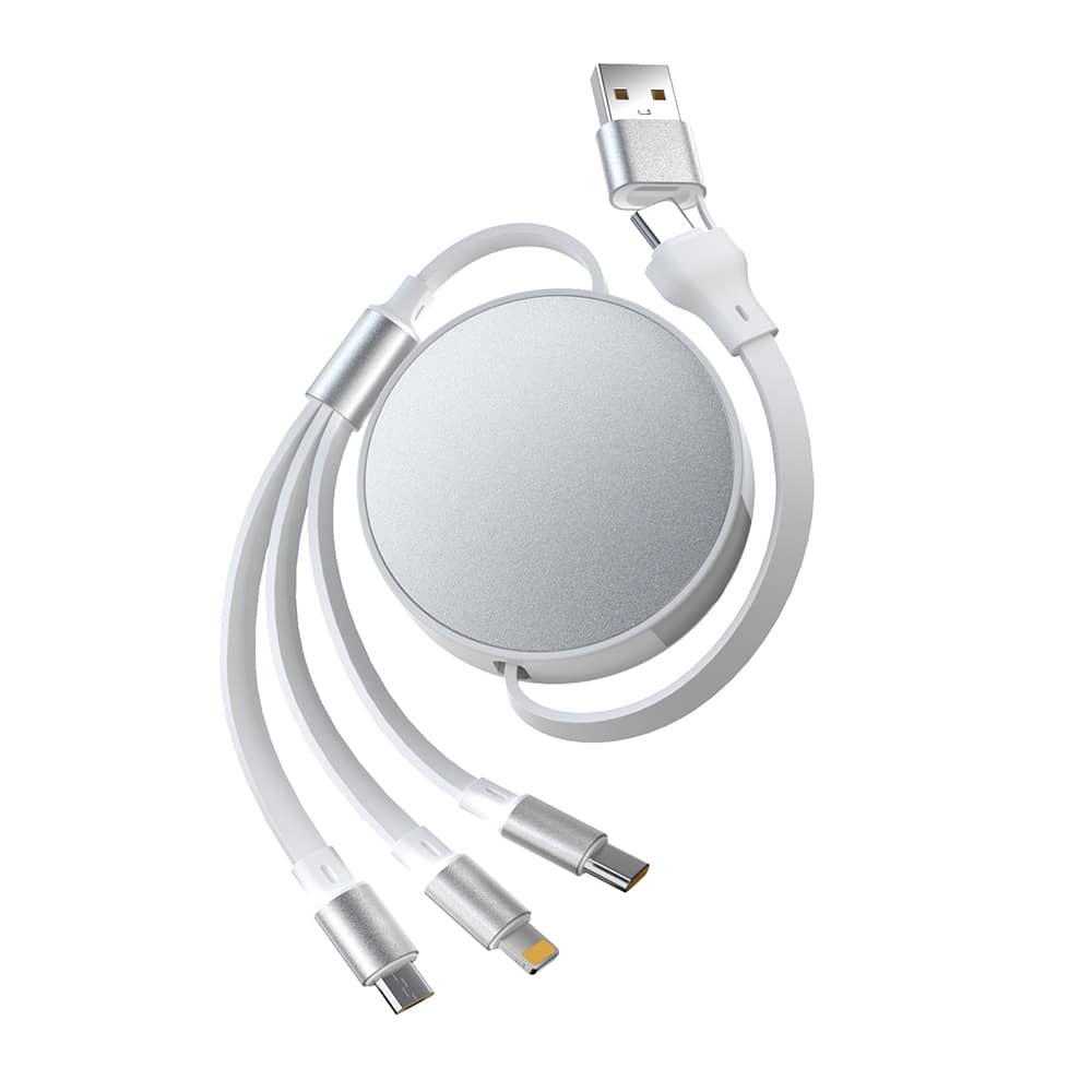Stretchable 3 in 2 Fast Charging Cable - 图片 2