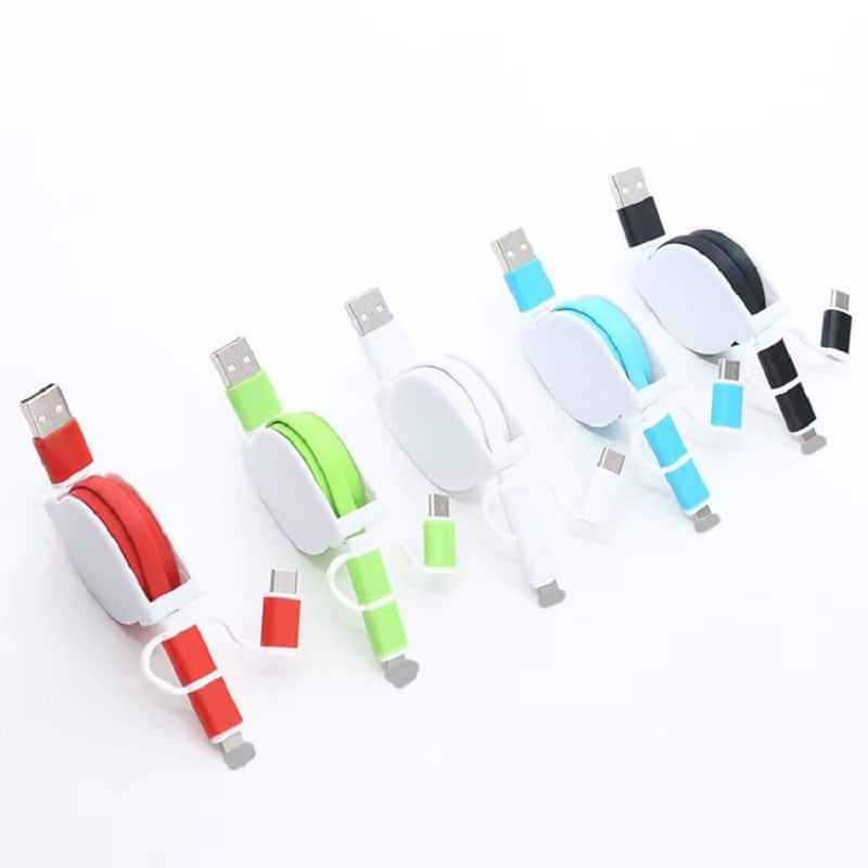 Retractable 3-in-1 Charging Cable - 图片 2