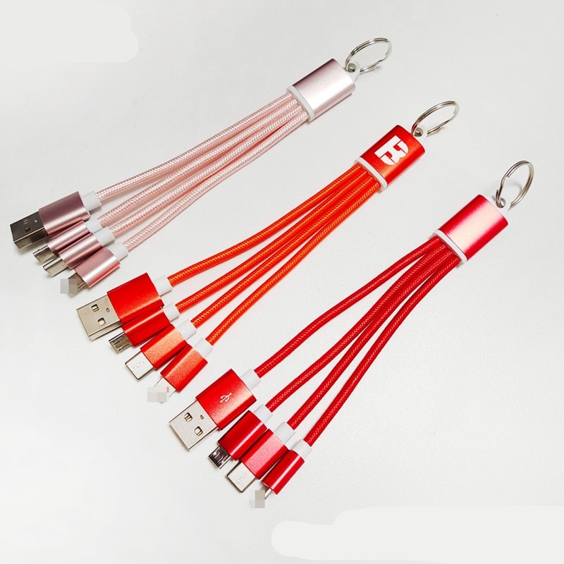 Promotion Nylon Braided 4-in-1 Charging Cable - 图片 2