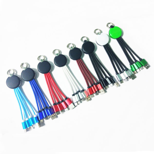 Circle Shaped 3 In 1 Charging Cable - 图片 2