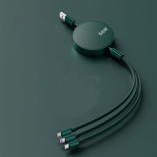 Retractable 66W Super Fast Charging Cable - 图片 2