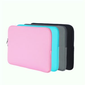 Felt Fabric Lock Button Laptop Sleeve - Image 2