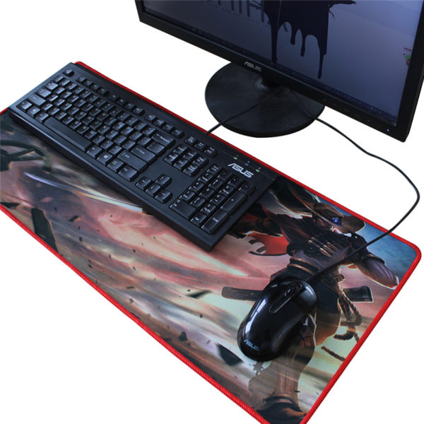 Large Stitched Edge Mouse Pad - 图片 2