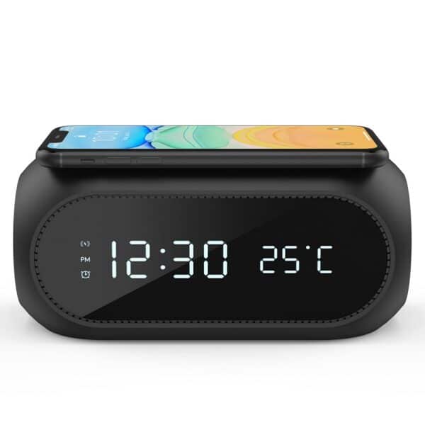 Alarm Clock with Wireless Speaker & Wireless Charger - 图片 2
