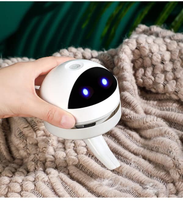 Mini Handheld Round Desktop Vacuum Cleaner - Image 2