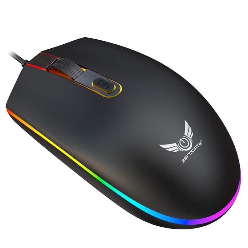 USB Colorful Lighting Wired Mouse - Image 2