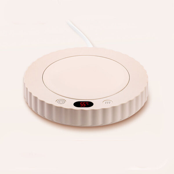 Round Three-Temperature Heating Coaster Cup Warmer - 图片 2