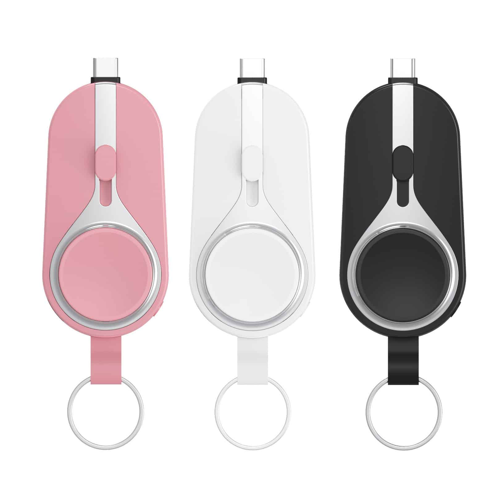 Mini Keychain Wireless 2000mAh Power Bank - 图片 2