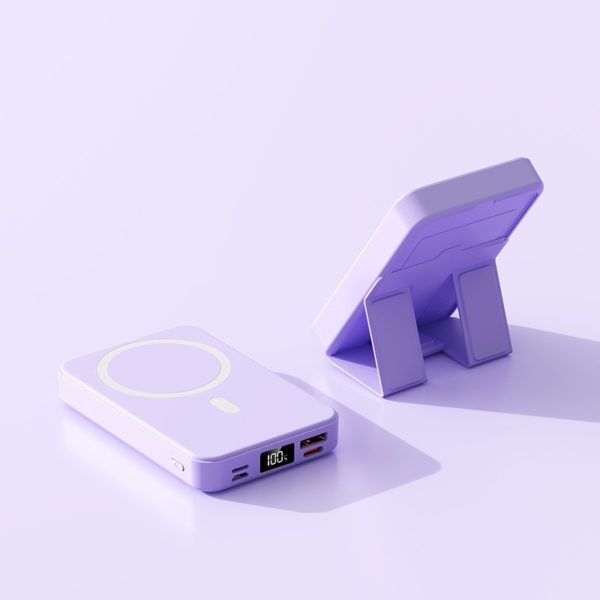 Magnetic Stand Wireless Fast Power Bank 10,000mAh - 图片 2