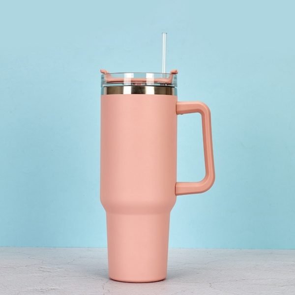 40oz Portable Handle Car Tumbler Bottle - 图片 2