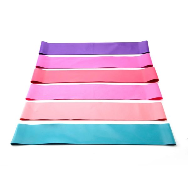 Latex Custom Logo Yoga Rubber Bands - 图片 2