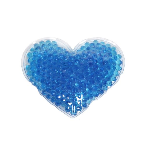 Multicolor Heart Shaped Gel Beads Hot/Cold Packs 3.9 * 4.5 inches - 图片 2