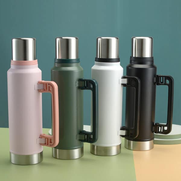 Portable Vacuum Insulated Bottle with Handle - 图片 2