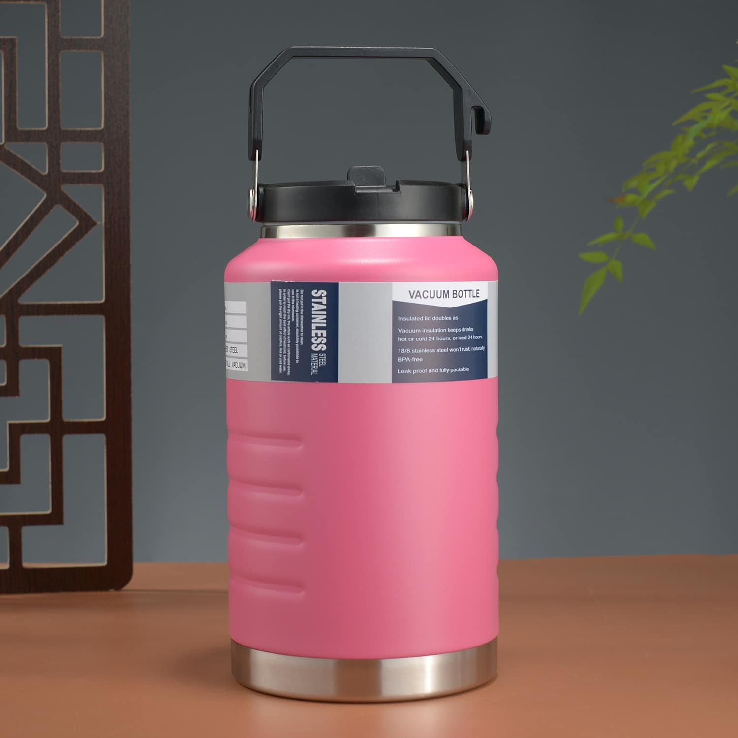 Stainless Steel Large Capacity Insulated Bottle 50oz - 图片 2