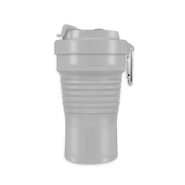 Food Grade Silicone Curly Folding Bottle 18OZ - 图片 2